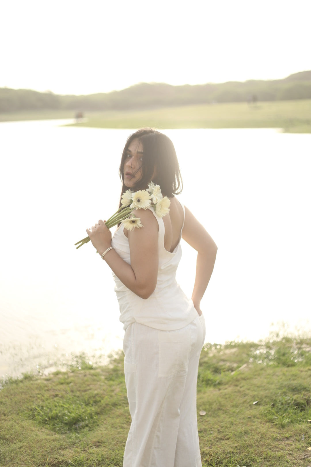 ETHEREAL KHADI BREEZE SET