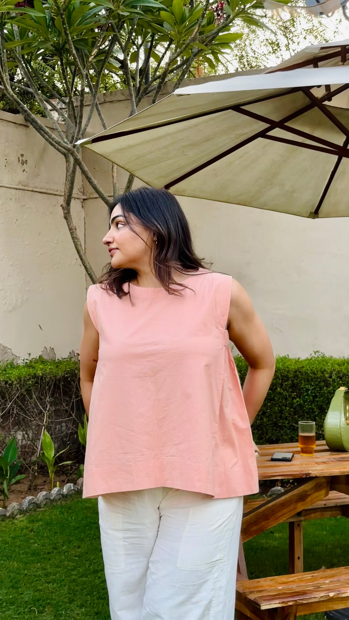 Peach Sun-kissed Top