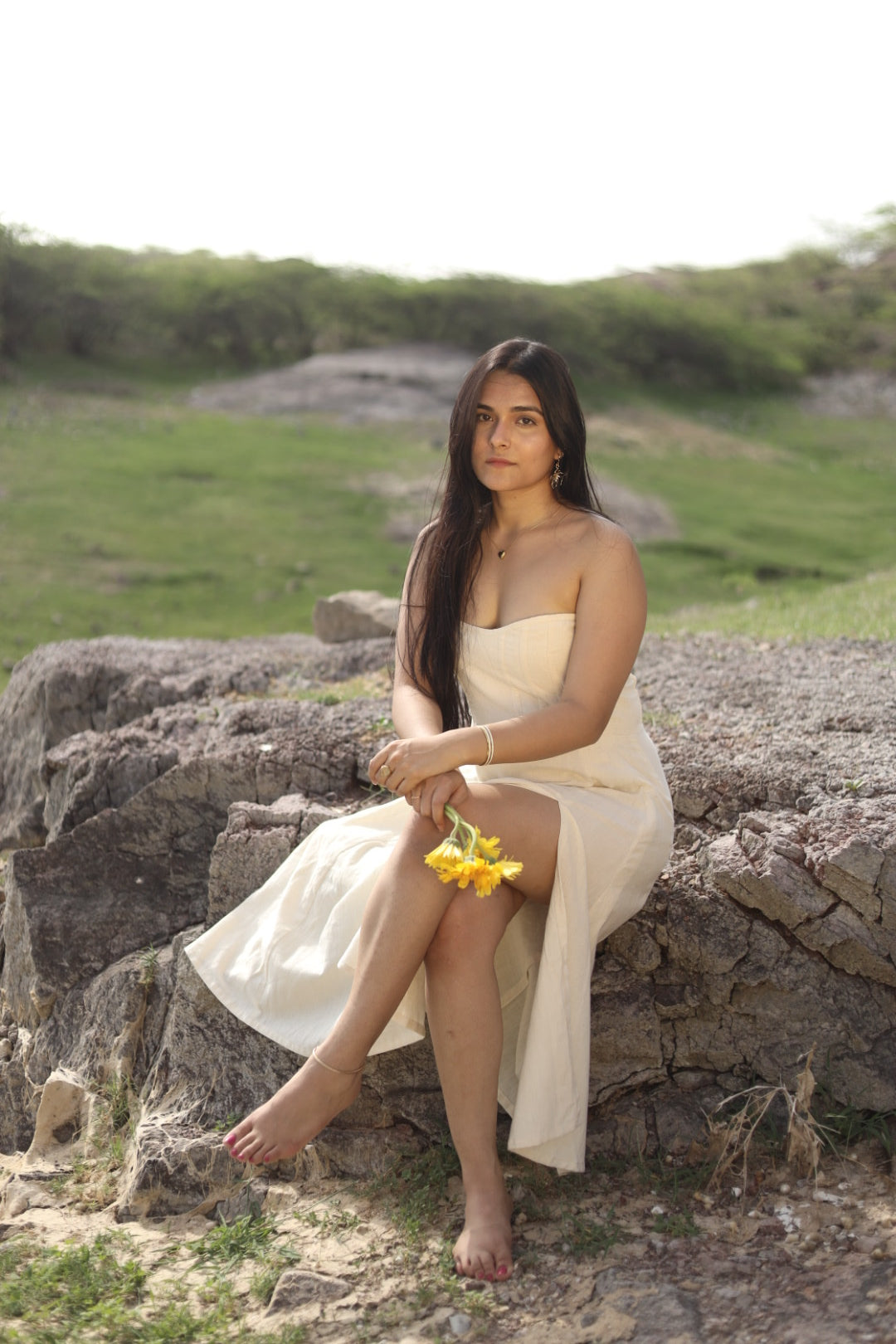 SERENE SANDS CORSET DRESS