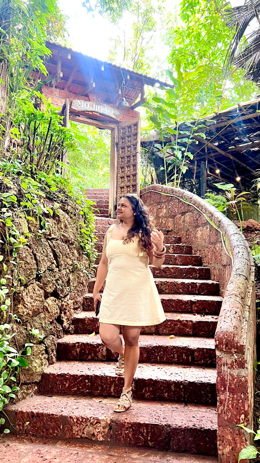 BUTTER YELLOW SUNDRESS
