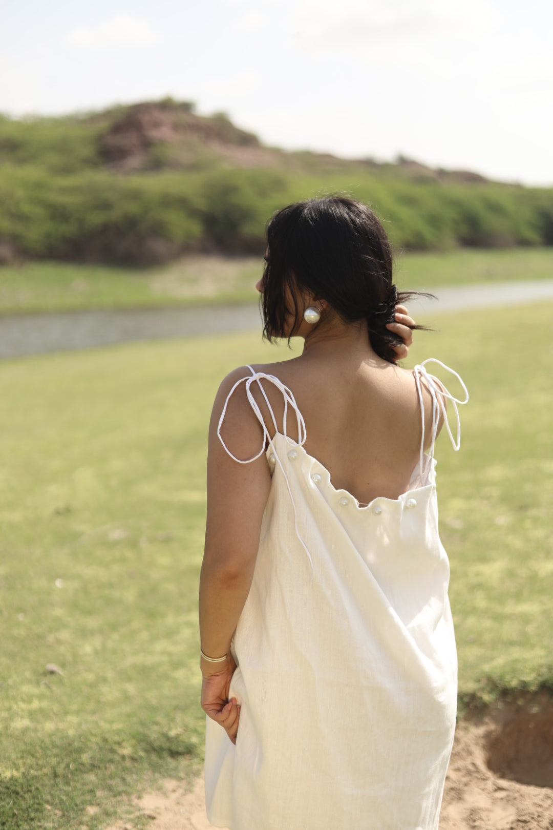 LINEN SUNDRESS