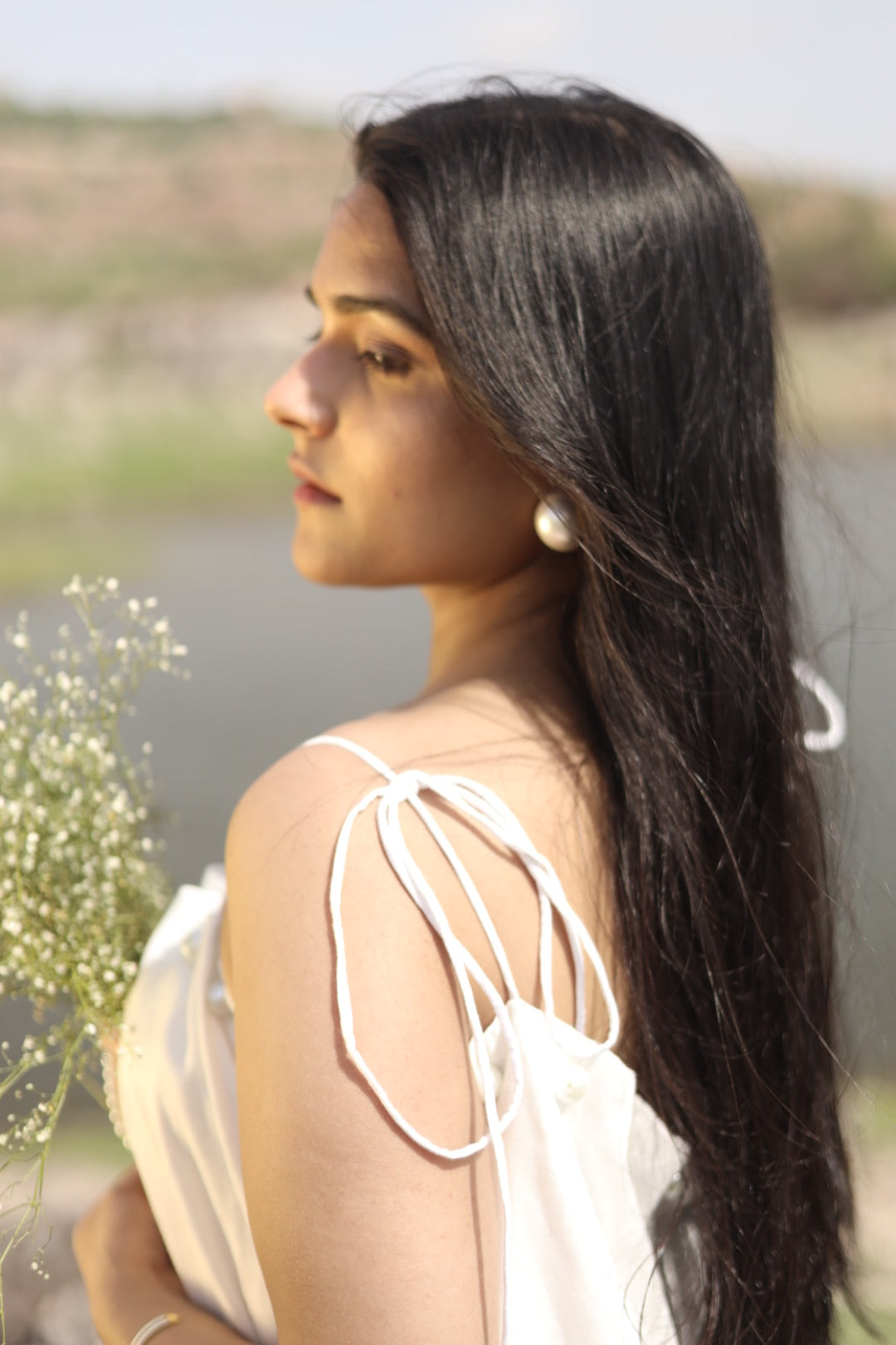 LINEN SUNDRESS