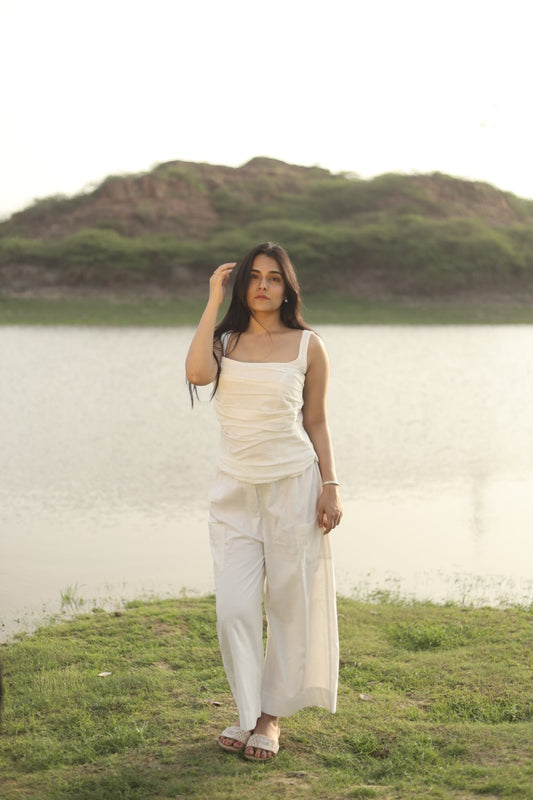 ETHEREAL KHADI BREEZE SET