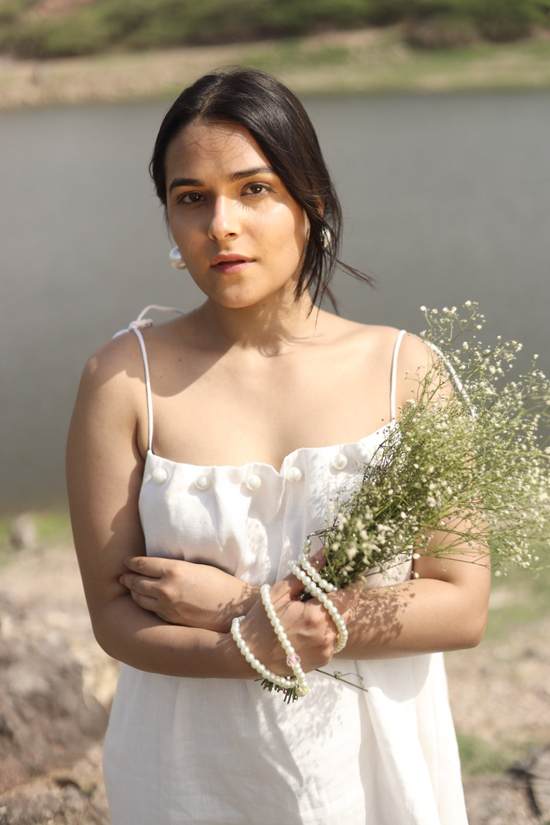 LINEN SUNDRESS