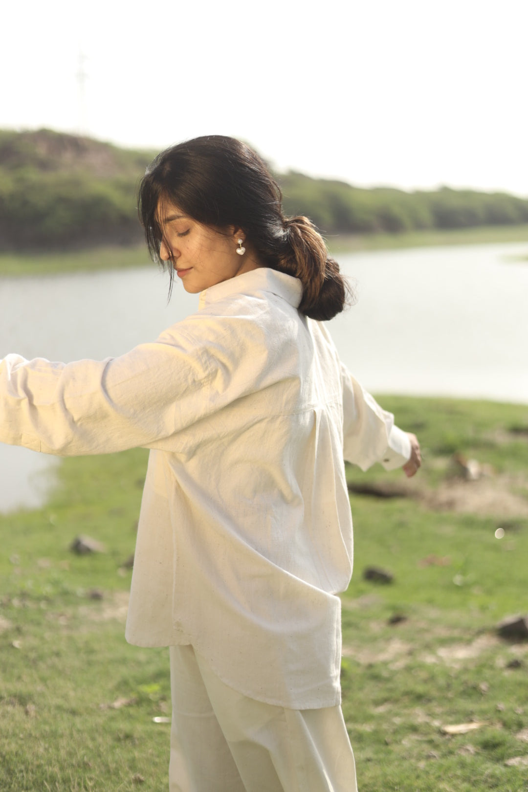 WINDSWEPT KHADI OVERSIZED SHIRT