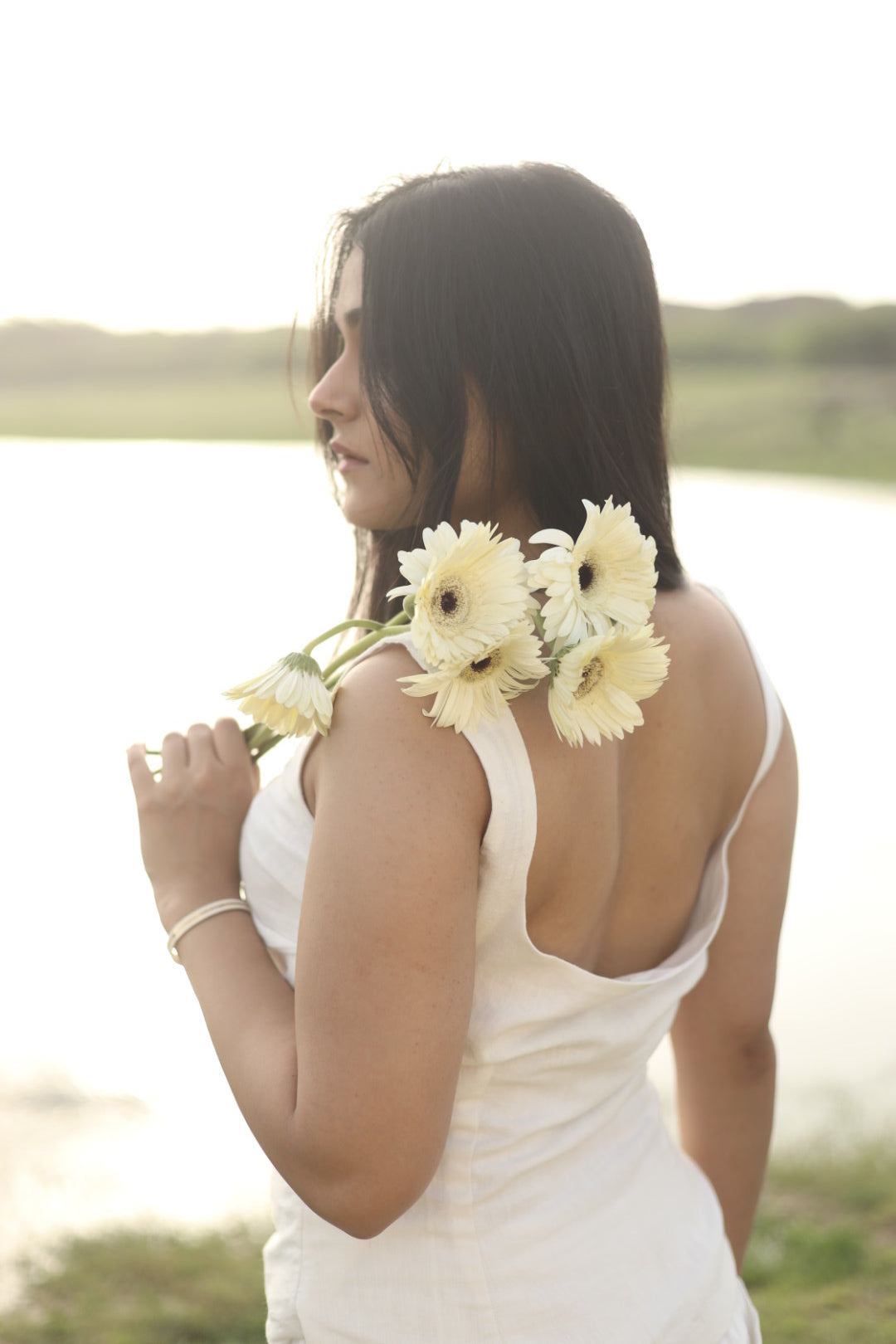 RUCHED SUMMER BREEZE TOP