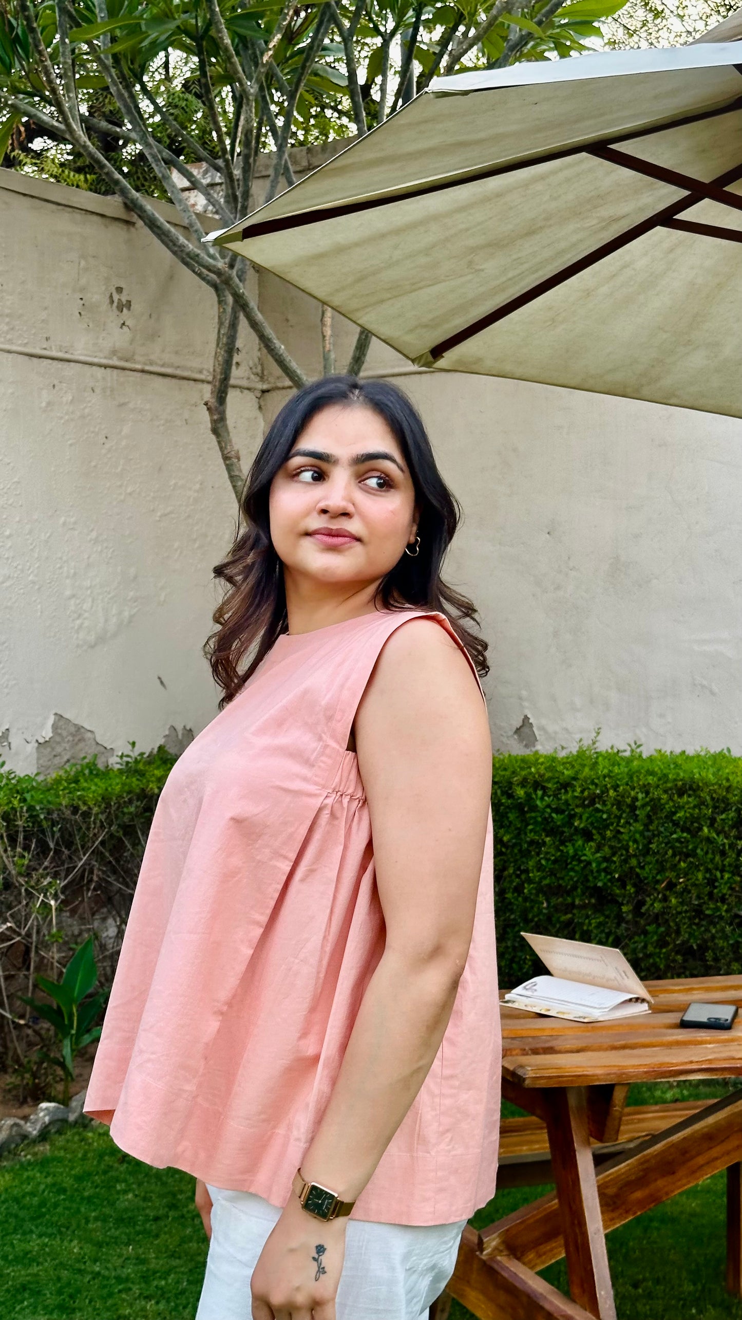 Peach Sun-kissed Top